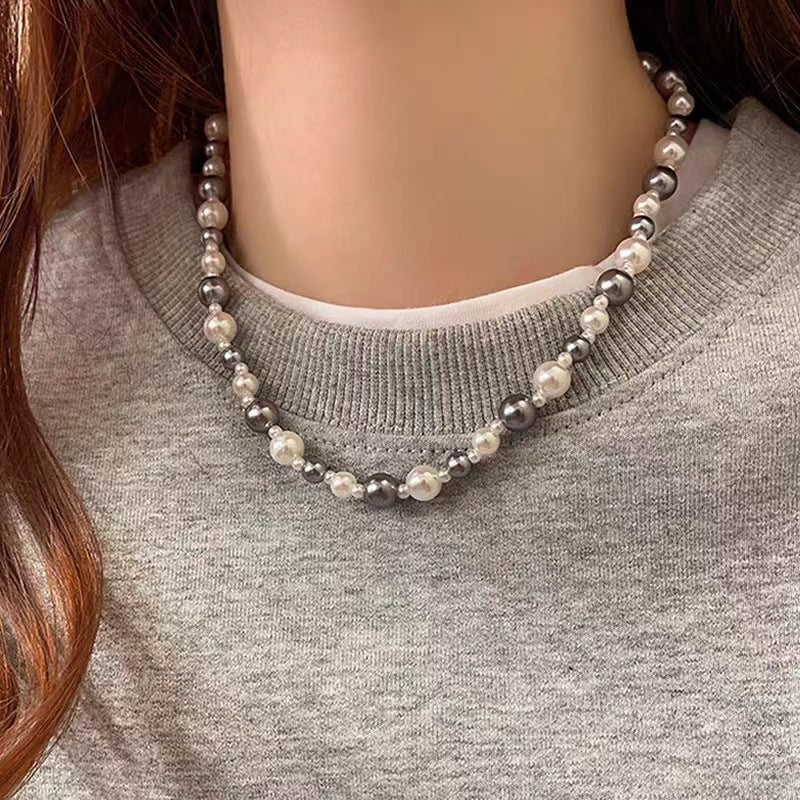 Pearl Beads Fashion Vintage Style Necklace