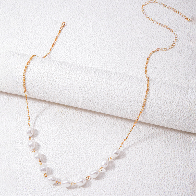 Dainty Boho Pearl Beach Waist Chain