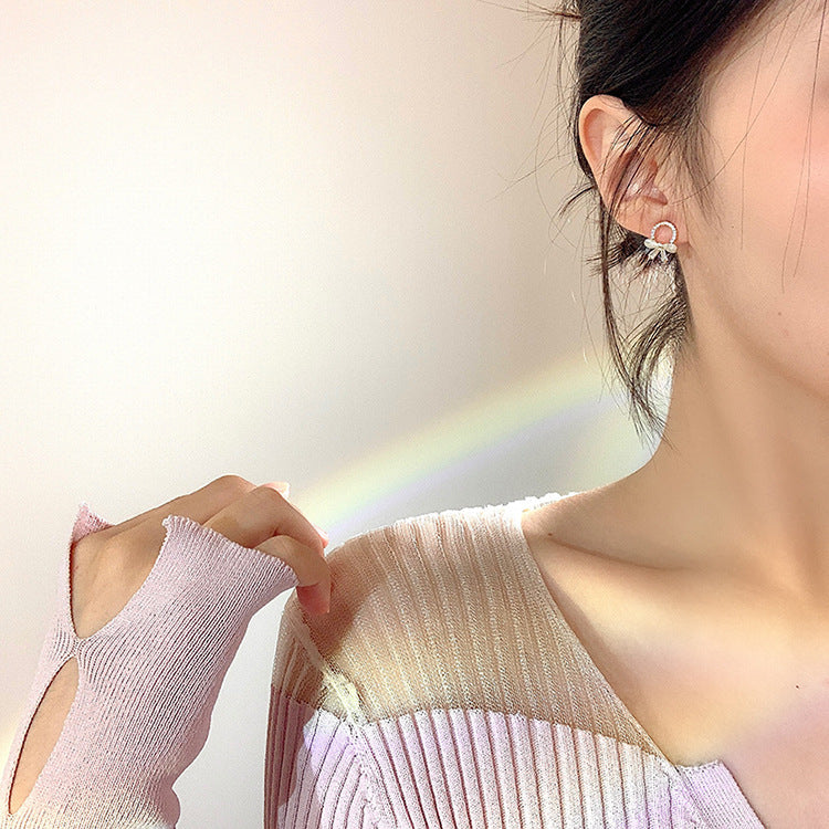 Flower Opal Stone Earrings