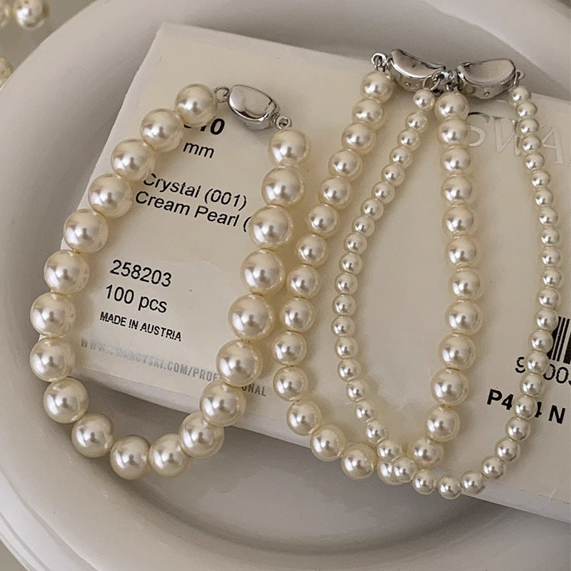 Exquisite Glass Pearl Bracelets