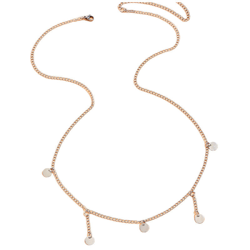 Fashion Sexy Beach Coin Tassel Body Chain
