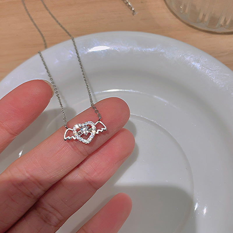 Simple Trendy Necklace Angel Wings