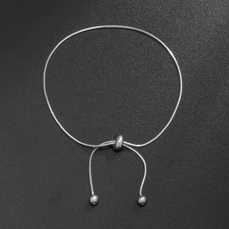 Long Snake Chain Necklace Choker Necklace