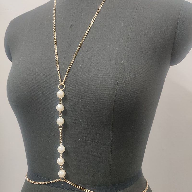 Pearl Beach Sexy Bikini Body Chain