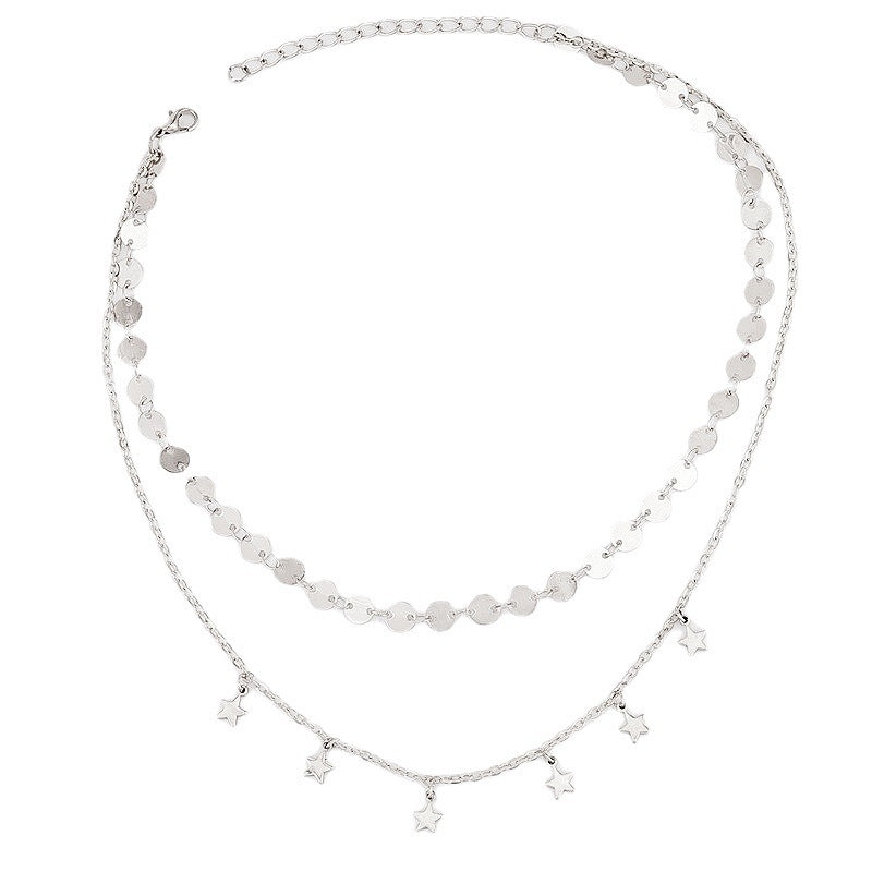 Star Tassel Chain Necklace