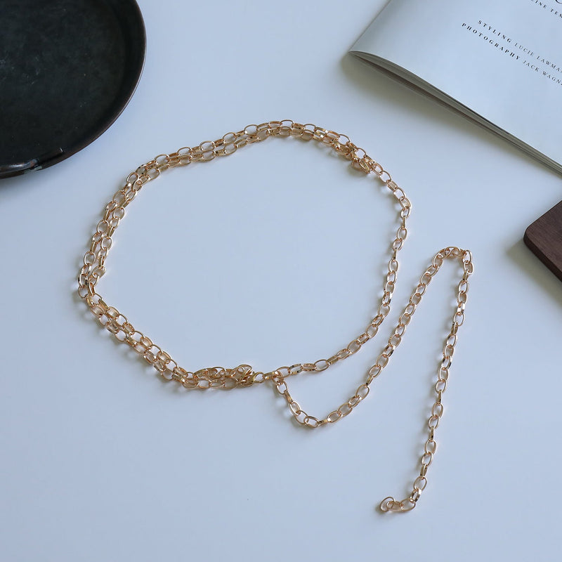Multi-layer Exaggerated Body Chain Female Retro Layer Waist Chain