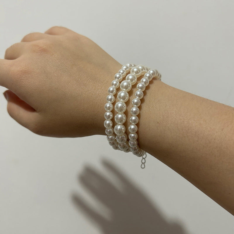 Imitation Layer Pearl Necklace for Women