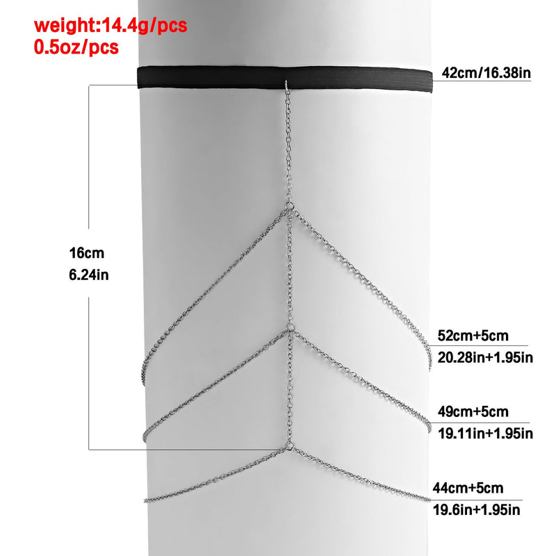 Elastic Leg Chain Women Simple Body Jewelry