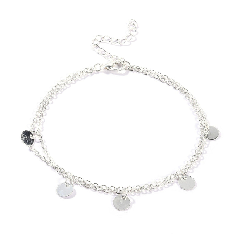 Round Charm Foot Bracelet