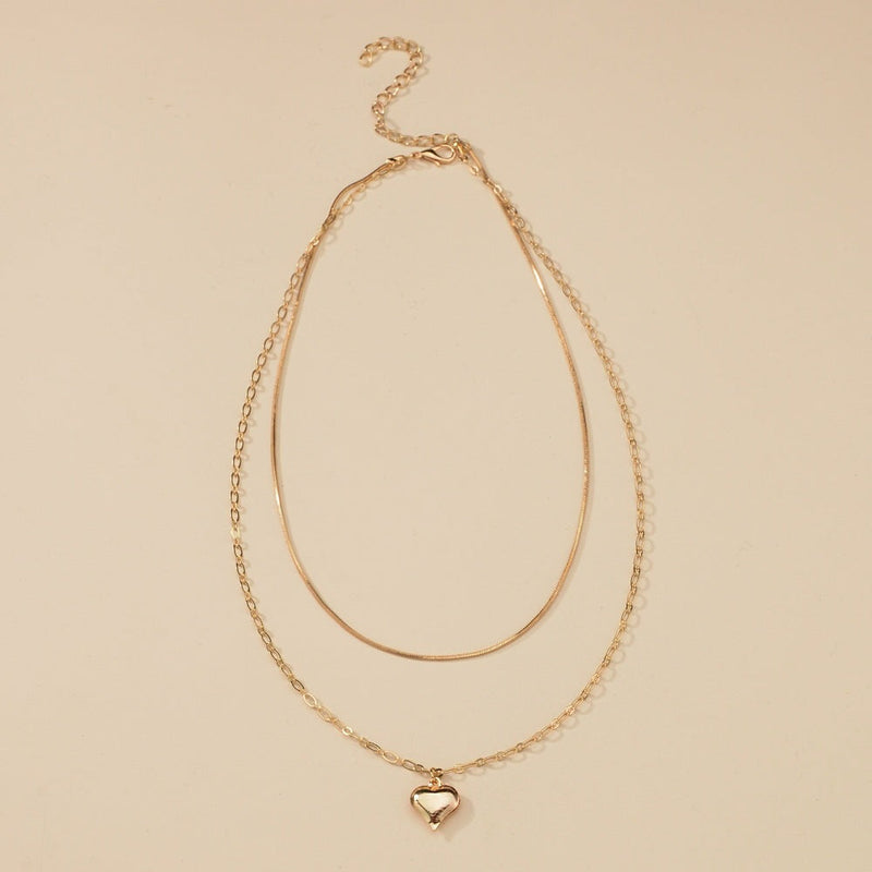 Love Heart Pendant Necklace