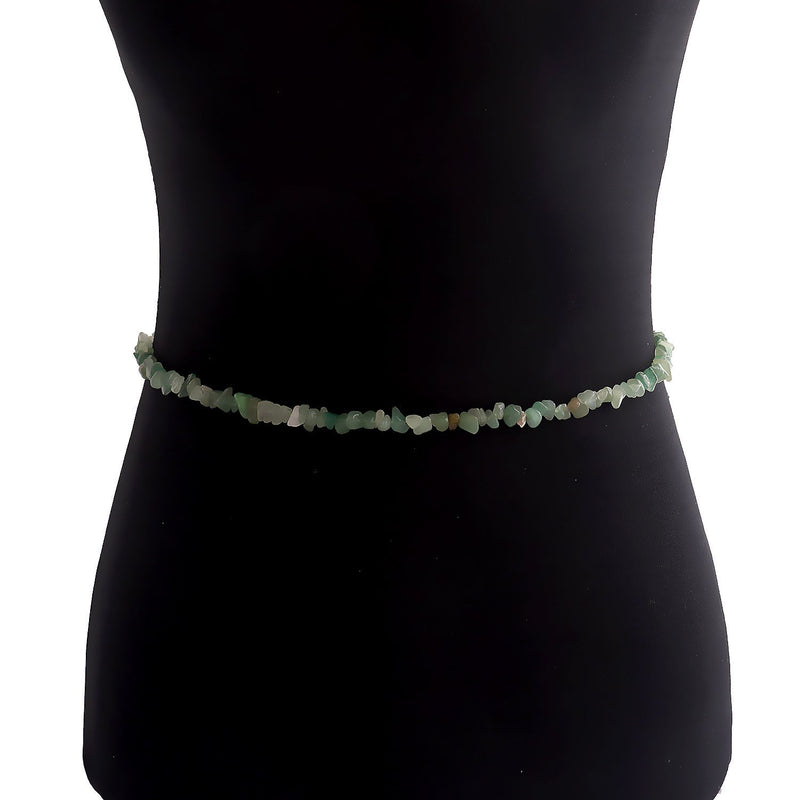 Bohemia Style Natural Stone Gravel Waist Chain