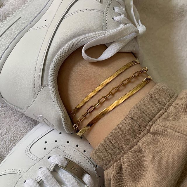 Lady Foot Chain Layer Ankle Bracelet