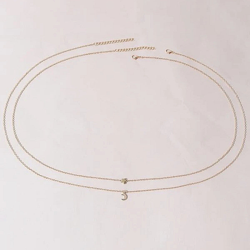 Star Moon Sexy Body Waist Chain Jewelry