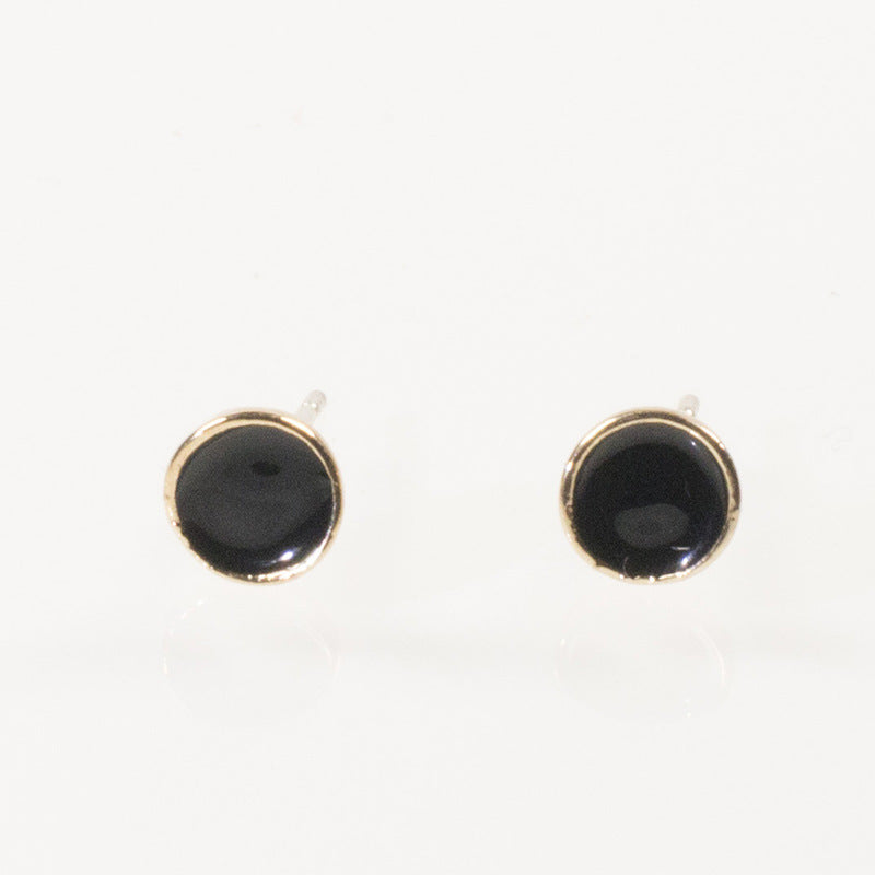 Geometric Round Earring