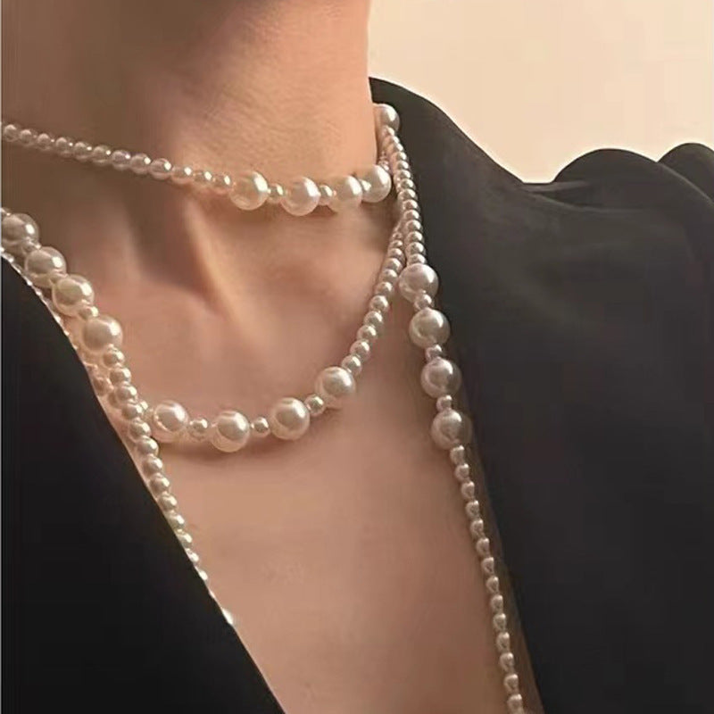 Elegant Pearl Beaded Necklaces for Women