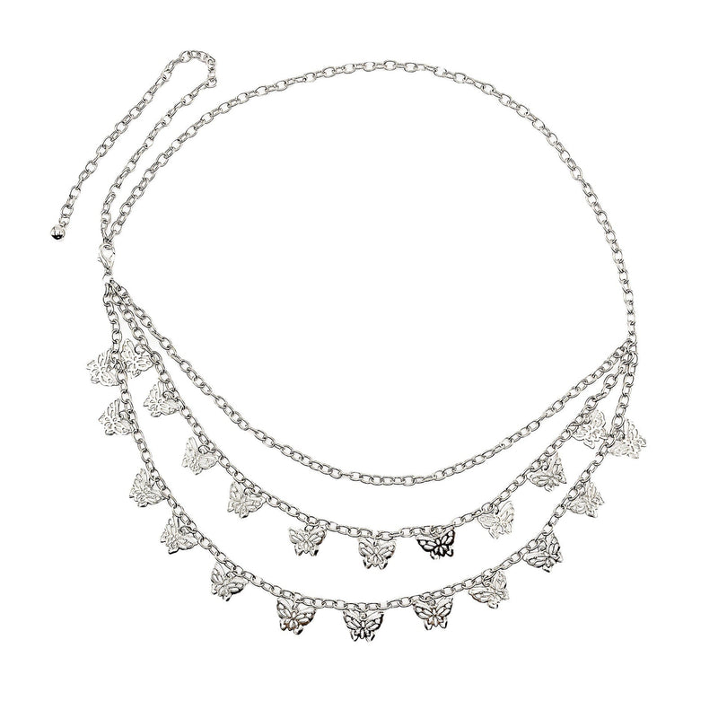 Retro Fashion Butterfly Pendant Multi-layer Trouser Chain