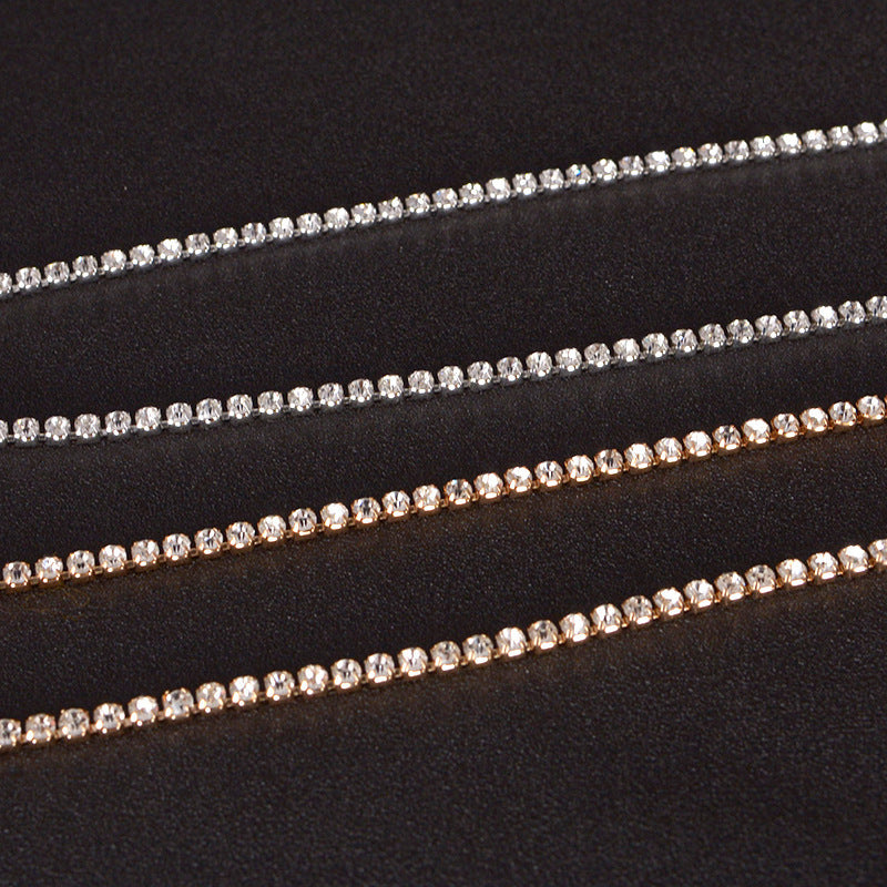 Women Sexy Rhinestone Waist Chain for Body Jewelry