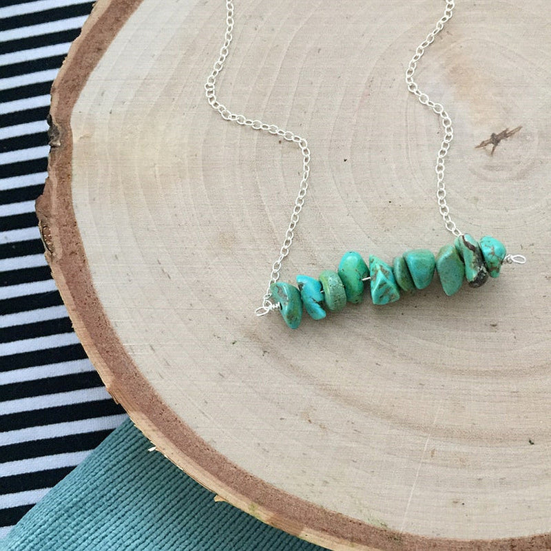 Turquoise Stone Vintage Necklace