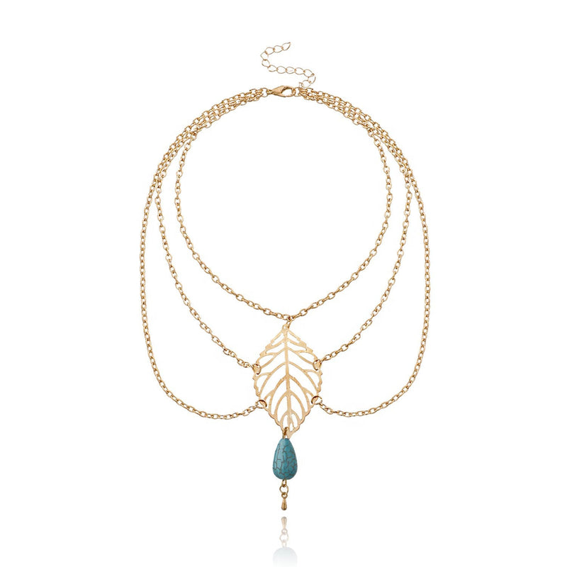 Leaf Clover Simple Chain Lady Bracelet