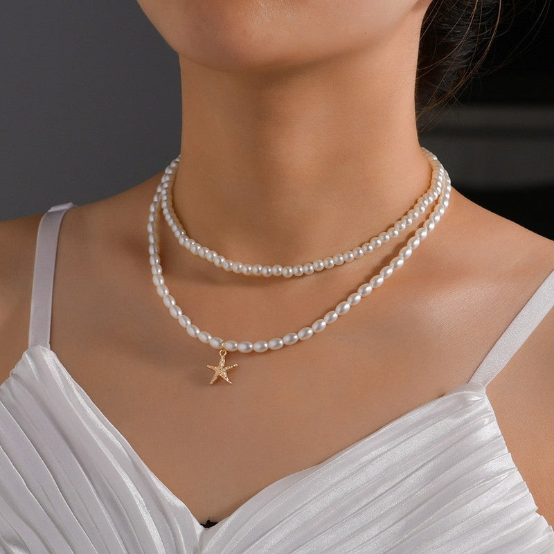 Ocean Jewelry Starfish Pendant Necklaces