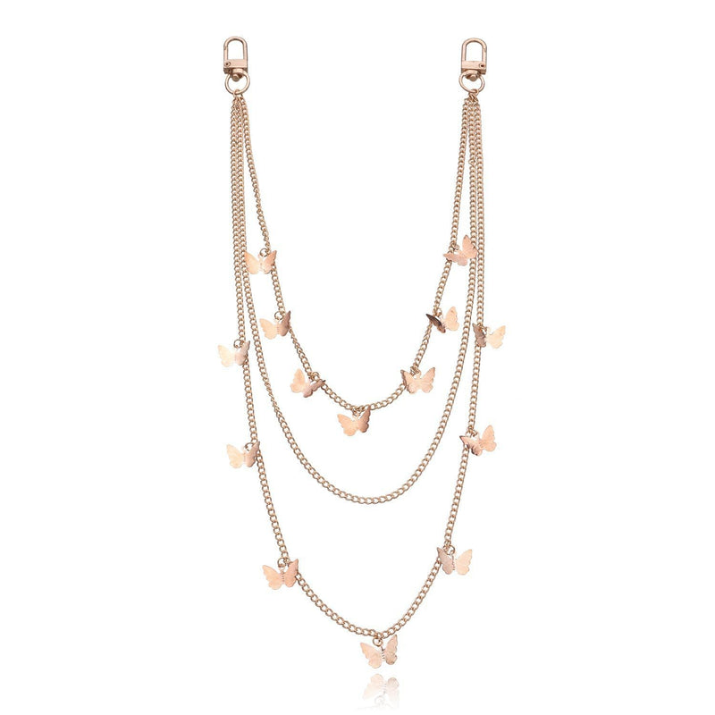 Punk Street Butterfly Belt Waist Chain