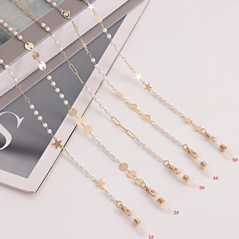Glasses Star Chain Sunglasses Glasses Decorative Chain