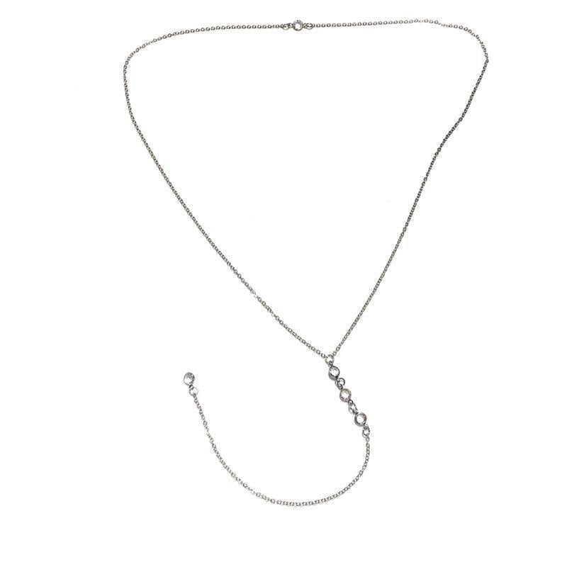 Sexy Style Crystal Back Chain Necklace