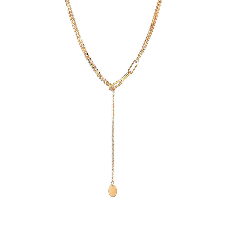 Chain Link Necklace Dainty Paperclip Necklace