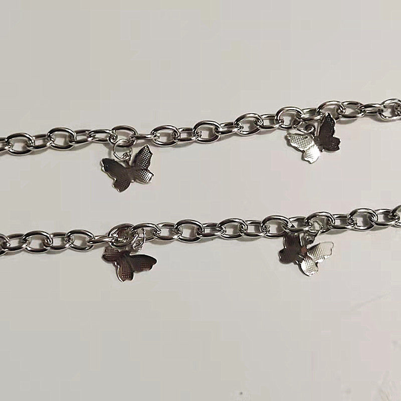 Butterfly Keychain Punk Trouser Wallet Chain Hip Hop Jeans Chains