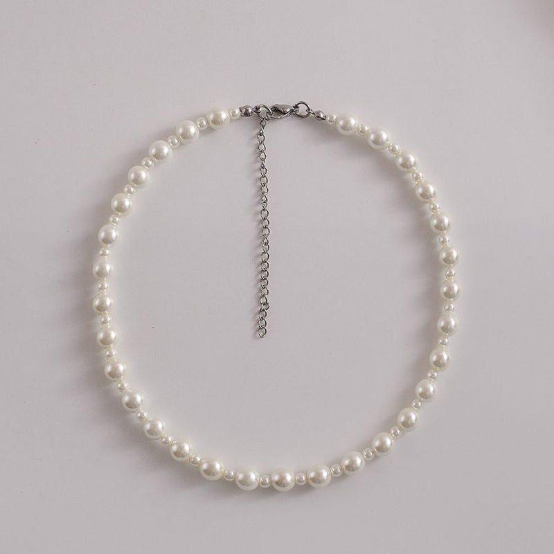 Handmade Hawaiian Boho Summer Beach Pearl Beads Necklace