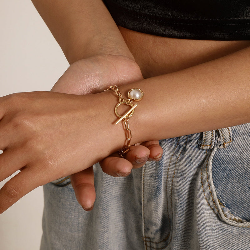 Classic Link Paperclip Chain Bracelet