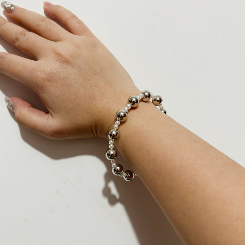 Punk CCB Bead Charm Necklaces