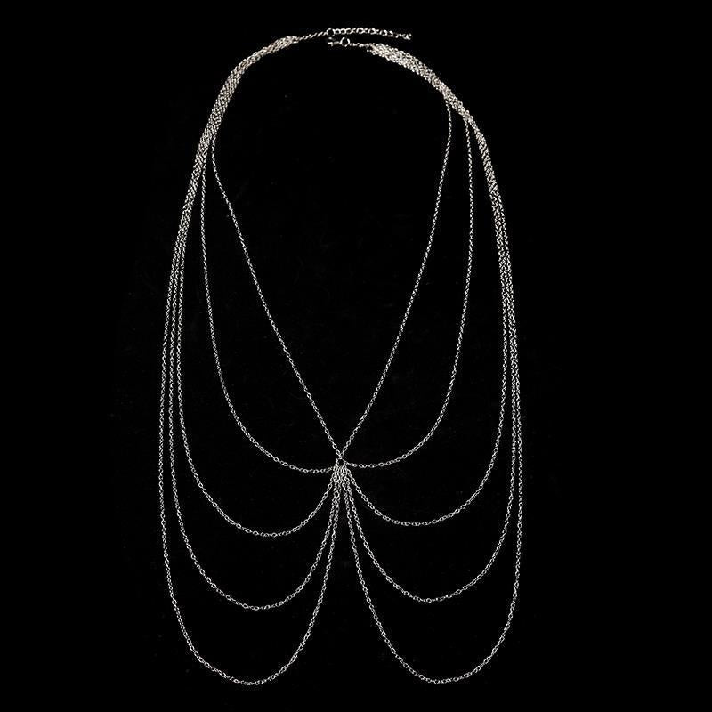 Sexy Multi-Layer Bikini Decoration Waist Chain Body Chain