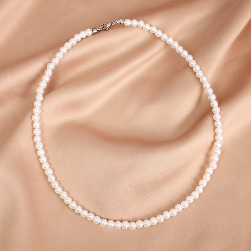 Imitation Pearl Necklace Women Jewelry Necklace