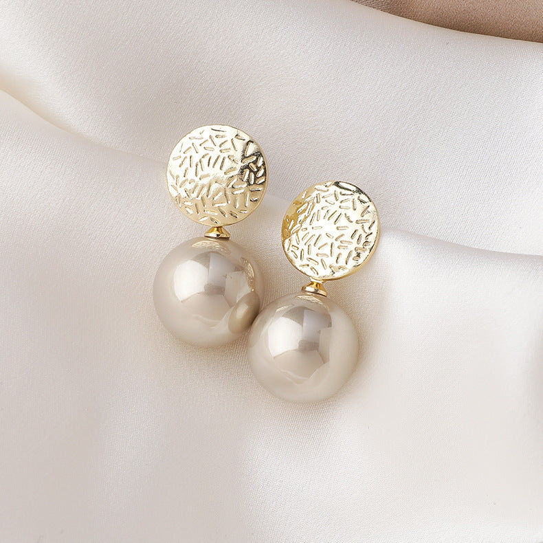 Pearl Geometric Sweet Elegant Women Dangle Earring