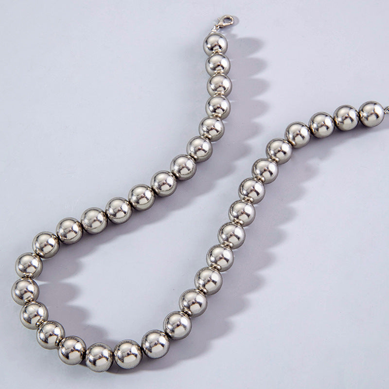 CCB Ball Beads Chain Necklace Women