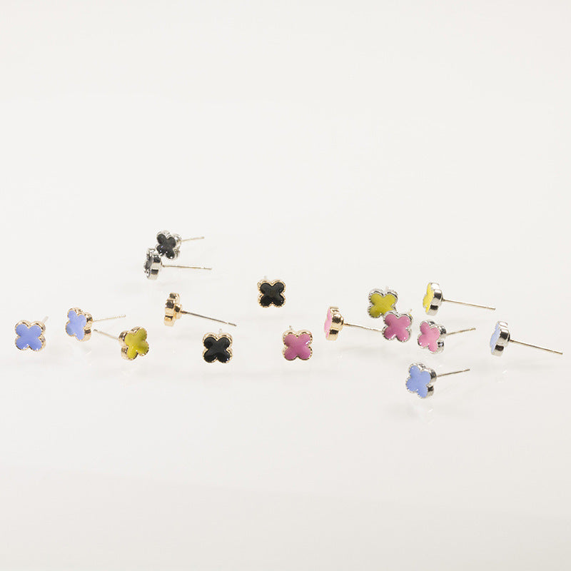 Clover stud earrings set Jewelry