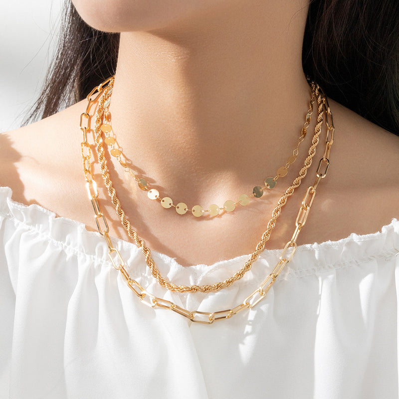 Wholesale Multi-layer Chain Necklace for Women