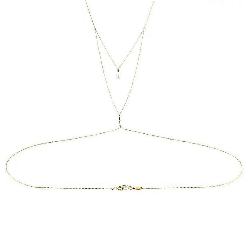 Back Chain Lady Multi-Layer Necklace