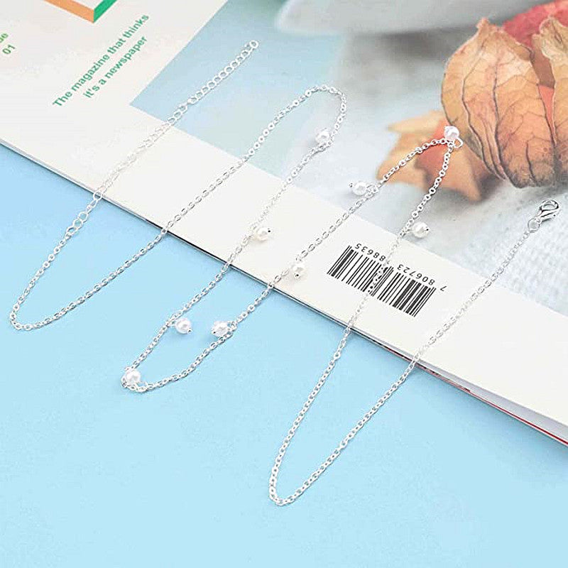 Pearl Bikini Waist Belly Body Chains