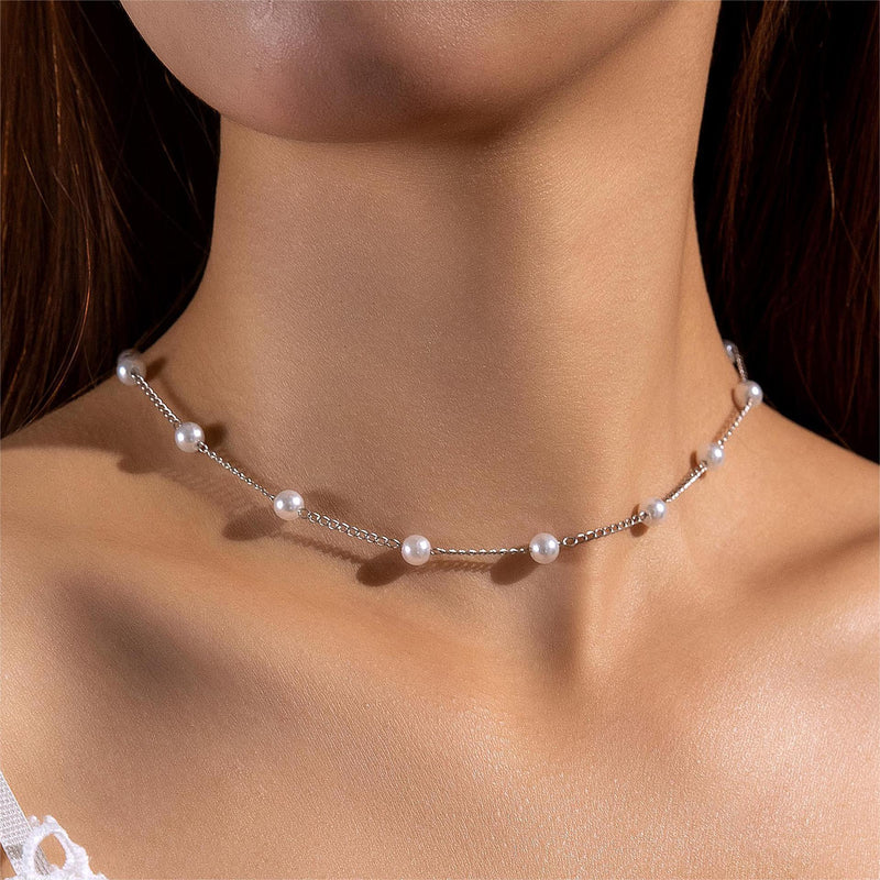 Imitation Pearl Necklace for Women
