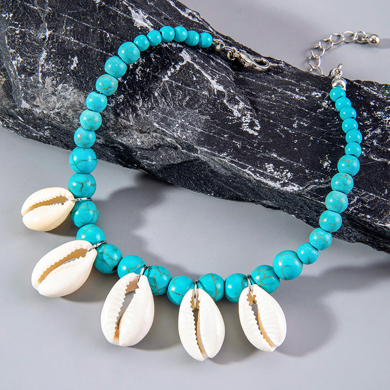 Bohemian Style Beach Shell Anklet Jewelry
