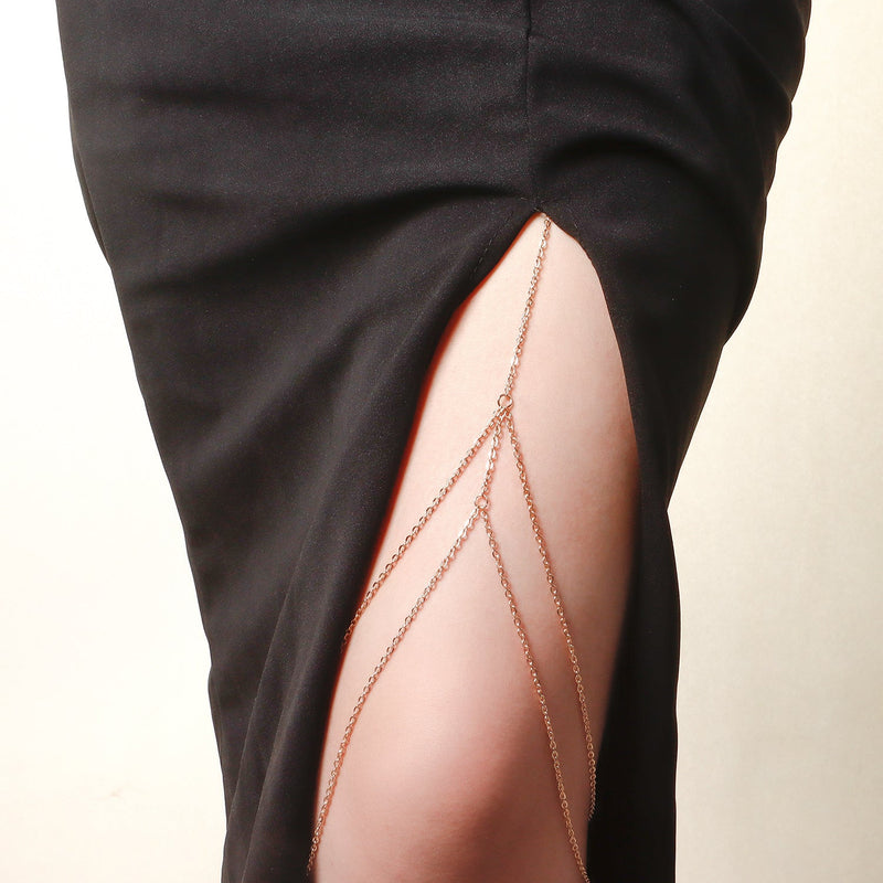 Elastic Multi Layer Leg Chain Thigh Chain