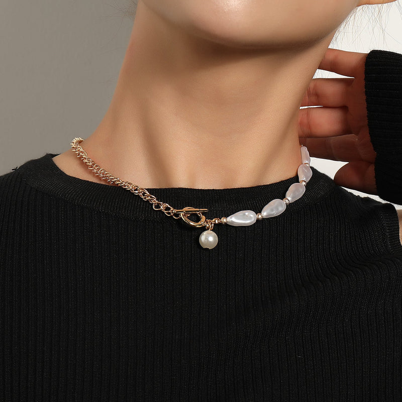 Pearl Necklace Fashion Jewelry