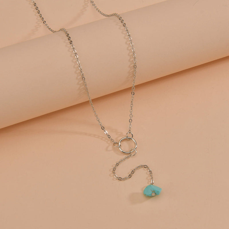 Turquoise Drop Necklaces