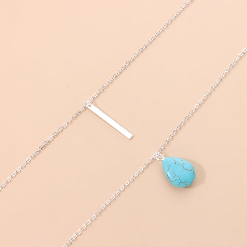 Turquoise Chain Necklace