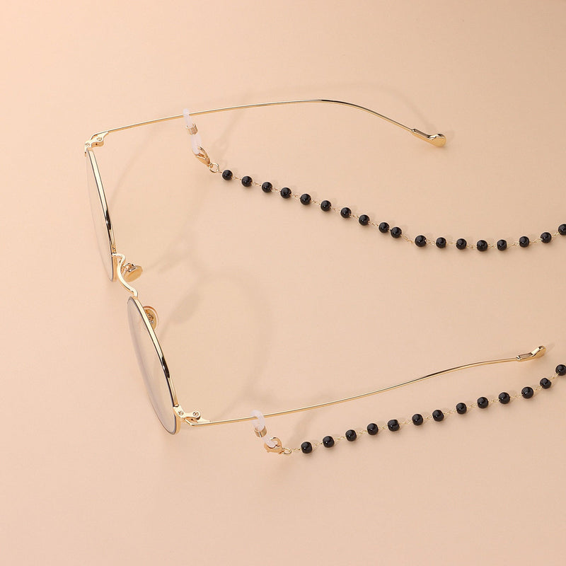 Beaded Eyeglasses Sunglasses Strap Holder Elegant Eyewear Retainer Chain