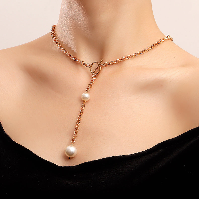 Baroque Pearl Choker Necklace