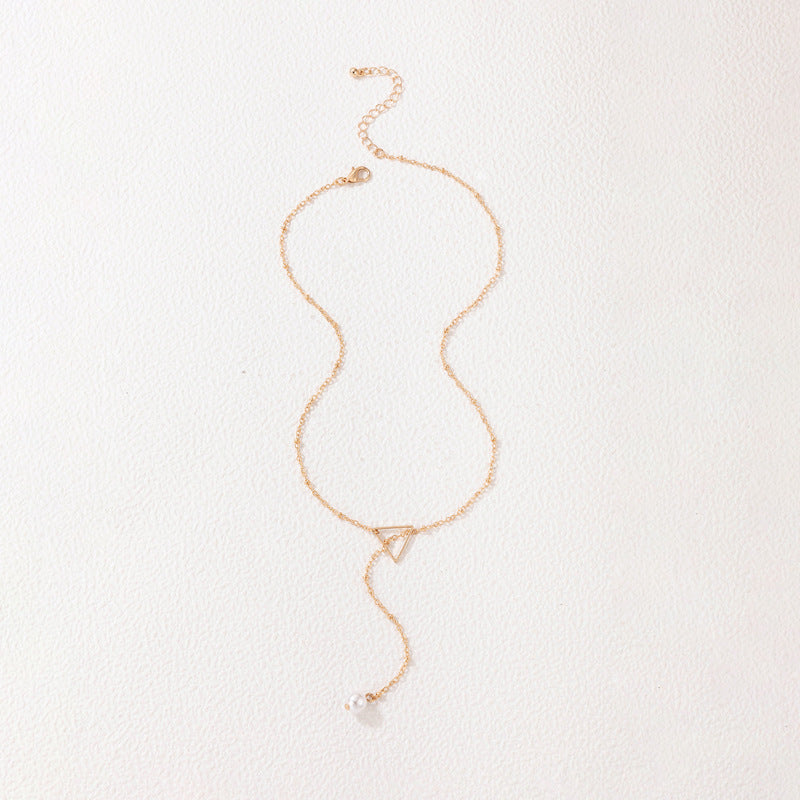 Simple Chains Necklaces Triangle Necklace