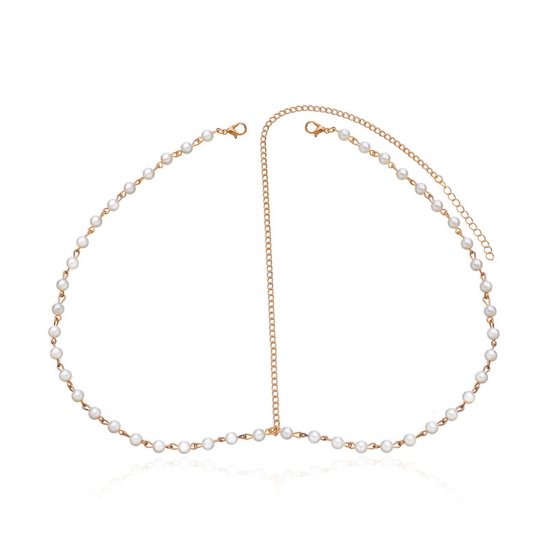 Gothic Pearl Hair Band